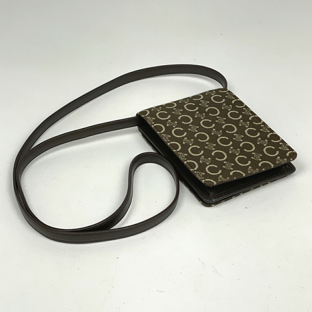 Celine C Macadam Pattern Mini Leather Pochette Sh… - image 2